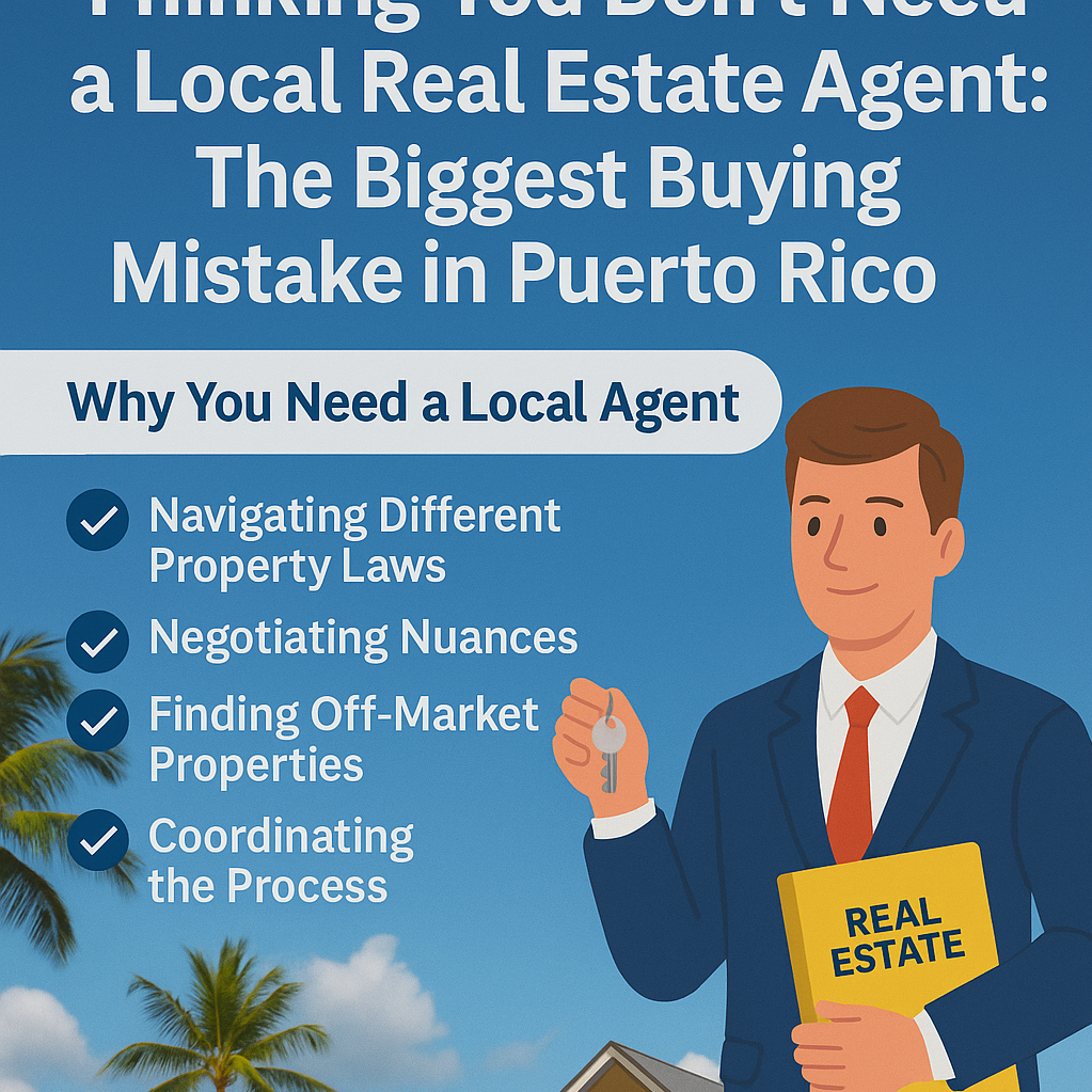 Thinking You Don’t Need a Local Real Estate Agent: The Biggest Buying Mistake in Puerto Rico
